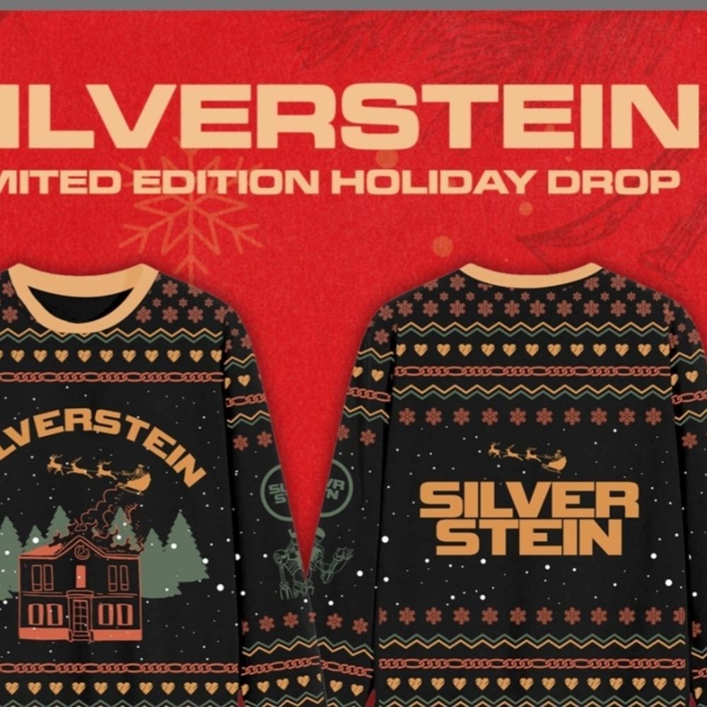 LIMITED EDITION RARE SILVERSTEIN UGLY SWEATER UNISEX SZ L 2022 - Picture 4 of 7